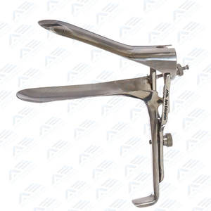 Instrumento de tratamiento ginecológico con espéculo vaginal Cusco más vendido con tornillo lateral para uso quirúrgico y médico - Product Image 1