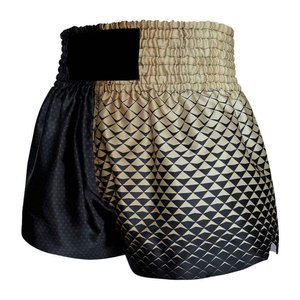 MMA Boxing <b>Shorts</b>-Wholesale Men's Breathable Stretch 100% <b>Polyester</b> Plain Dyed Lightweight Quick Dry Customizable Colors Logos - Product Image 3