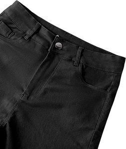 OEM ODM Women's Faux Leather <b>Shorts</b> Custom Branding High Rise Vegan Leather Trendy Fashion <b>Shorts</b> - Product Image 1