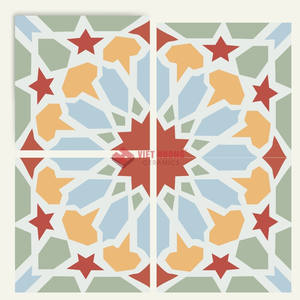 Carrelage mural en ciment 190x190mm pour la décoration extérieure - Product Image 4