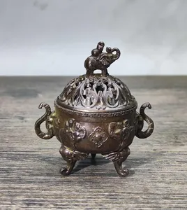 Traditional Aroma Craft Bakhoor <b>Incense</b> <b>Burner</b> Designed for Arabic Oud Creating Warmth and Sensory Elegance - Product Image 1