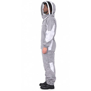 Traje de Apicultor de Algodón Ventilado de 3 Capas, Cómodo, Profesional, Duradero, Seguro, Impermeable, Completamente Envolvente, con Puños y Cintura Elásticos - Product Image 3