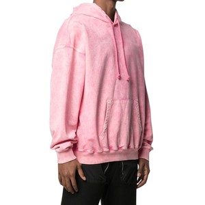 Sweat à capuche délavé à l'acide pour homme, en coton épais, coupe décontractée, style streetwear, fabricant - Product Image 5