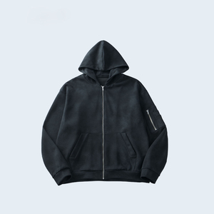 Chaqueta de Invierno para Hombre de Alta Calidad, 100% Algodón, Diseño de Marca, Estilo Urbano, Ecológica, Transpirable, Corte Regular, con Cierre y Estampado - Product Image 1