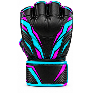 Gants de MMA respirants à faible MOQ, modèle 2026, dernier design, style et couleur personnalisés, en cuir pour l'entraînement - Product Image 2
