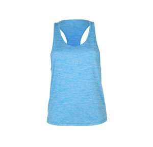 Camiseta sin mangas informal para mujer, hecha a medida, de algodón/poliéster de secado rápido, cuello redondo, para entrenamiento, precio mayorista - Product Image 5