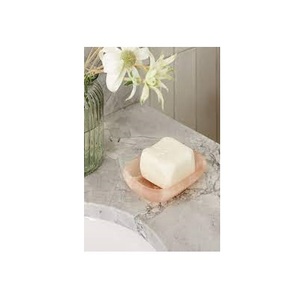 Luxury <b>Clear</b> <b>Resin</b> Soap Dish with Gold Leaf Design Wall-Mounted Eco-Friendly Modern Durable for Bathroom Use - Product Image 6