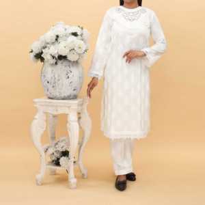 2PC Printed Cambric Cord Set PS5070 para Blazers de mujer - Product Image 3