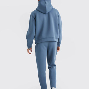 Everyday Men Hooded Casual <b>Tracksuit</b> Stylish Athletic Design 100% Cotton Lightweight Breathable Great for Gym and Outdoor Wear - Product Image 2