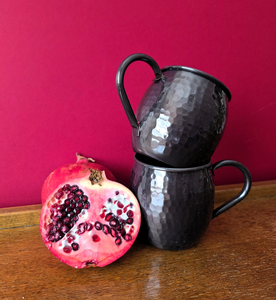 Taza Tradicional Moscow Mule de FAIZA CRAFT, Asa de Cobre Puro, Artículos de Bar Ecológicos, Empaque en Caja de Color Personalizado - Product Image 4
