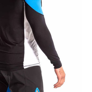 Nouvelle collection : Rashguard homme style unique, plusieurs couleurs/teint uni, respirant, écologique, en Spandex/Polyester, manches longues - Product Image 6