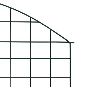 Recinzione giardino ad arco verde Set 30.5 "x 30.9" tra cui traliccio e cancelli - Product Image 4