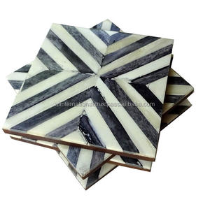 5 plats à incrustation faits à la main, en acier inoxydable, avec le meilleur pack de thé et forme carrée pour Restaurants, à usage domestique et au bureau - Product Image 3