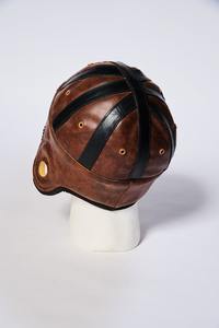 Casquette de baseball en cuir véritable artisanale avec fermeture arrière réglable, casque en cuir de style vintage, casque en cuir pur - Product Image 6