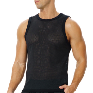 Versatile Workout Piece <b>Men</b> Tank Top Multi Functional Daily Wear Sleeveless Shirt <b>For</b> <b>Men</b> Classic <b>Singlet</b> Professional Tank Top - Product Image 1