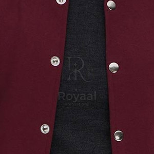 Chaqueta de béisbol de invierno para hombre con estilo y logotipo personalizados, chaqueta de béisbol para hombre de alta calidad hecha en Pakistán - Product Image 6