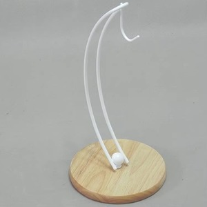 Hot Selling Modern Wooden Base Hanging Storage <b>Stand</b> Circle Shape Mini Neatening Rack Home Decoration - Product Image 3