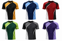 Uniformes de Fútbol OEM Personalizables, Estilo Personalizado, Rendimiento Óptimo, Transpirables, Impresión por Sublimación, Logotipo Personalizado, Verano, 100% Poliéster