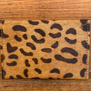 ใหม่กระเป๋าใส่เหรียญหนังแท้พิมพ์ลายสัตว์ขนาดเล็กเคสใส่บัตรกระเป๋าด้านหน้าแบบบางสำหรับผู้หญิงกระเป๋าสตางค์ใส่บัตรเครดิต/ซองใส่เงินสด - Product Image 6