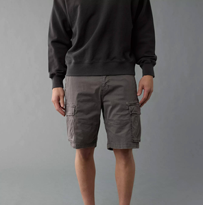 Shorts cargo respirants en toile pour hommes, légers, 100 % polyester, vêtements de haute qualité, vente en gros, shorts tendance taille mi-haute - Product Image 5