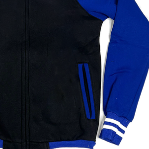 ZPB Unisex Sorority & Fraternity Varsity Jacket Women Cotton Fleece Stand Collar Chenille Embroidered Greek Letter Jacket - Product Image 6