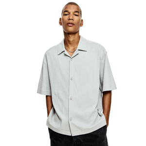Camisa Casual Holgada para Hombre, Suave, Ligera, Transpirable, de Manga Larga, con Botones al Frente, Estilo Relajado, Cómoda para el Día a Día - Product Image 2