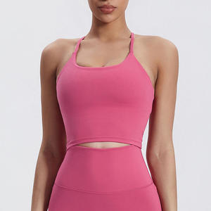 Top Deportivo con Espalda Cruzada y Sujetador Incorporado, Alta Elasticidad, Suave como la Mantequilla, Transpirable, para Yoga y Fitness - Product Image 6