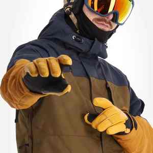 Vestes de ski à capuche pour hommes SUMROOS, veste de snowboard imperméable pour des aventures hivernales chaudes et résistantes au vent, veste de ski isolée avec capuche - Product Image 2