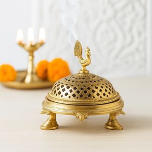Brûleur d'encens multifonctionnel en métal pour l'aromathérapie, la méditation, la relaxation et l'amélioration de l'environnement spirituel - Product Image 6