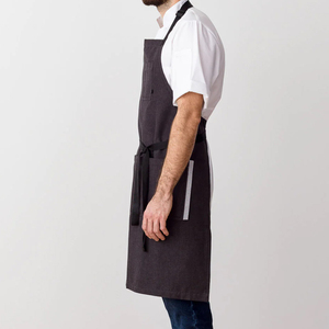 Adjustable Unisex <b>Chef</b> <b>Apron</b> Durable Cotton Polyester Work <b>Apron</b> for Restaurant Bakery Catering Uniform Supply OEM/ODM - Product Image 5