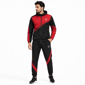 <b>Men</b> Windbreaker Tracksuit Casual Jacket And <b>Pants</b> Set Lightweight Breathable Sportswear Comfortable Clothing For <b>Running</b> - Product Image 1