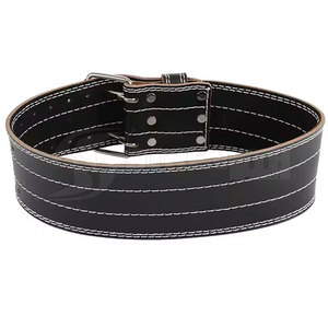 High Quality Gym Fitness Professional Leather Powerlifting <b>Belt</b> Cheap Rate Training Durable Powerlifting <b>Belt</b> - Product Image 2