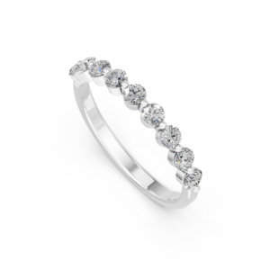 Anillo de Plata 925 con Diamante de Laboratorio para Mujer, Certificado IGI, RJC, ODM, OEM, Fabricante de Joyería Fina Ética, Venta al Por Mayor WB300969 - Product Image 1