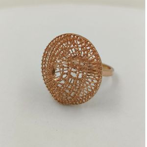 Anillo de Oro Sólido de 14K con Diamantes Reales, Estilo Moderno, Montura para Mujer, Joyería Fina de Lujo, Semimontura, Fabricante OEM al por Mayor - Product Image 2
