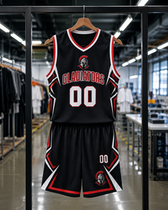 Maillots de basket-ball pour hommes de haute qualité, design tendance, personnalisés, ensembles d'uniformes d'équipe, tendance du moment, col en V, sans manches, 100% polyester, séchage rapide - Product Image 4