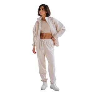 Top Selling Unisex Fleece <b>Hoodie</b> And Sweatpants Tracksuit Set For Gym <b>Workout</b> Casual Streetwear Bulk Manufacturer - Product Image 1