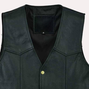 Breathable Winter Warm Men <b>Leather</b> Vest Top Quality Casual Wear Quick Dry Reasonable Price Men <b>Leather</b> Vest Coat - Product Image 2
