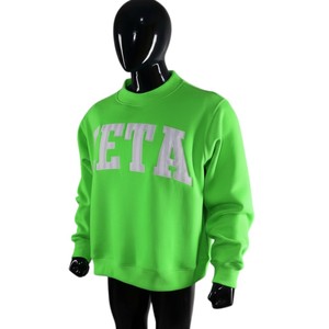 เสื้อสเวตเชิ้ตคอกลมสีแดงเข้ม Zeta ผ้าฝ้าย 100% ทรงปกติ ใส่ได้ทั้งชายและหญิง สไตล์ลำลอง พิมพ์ลายตัวอักษรด้านหน้า - Product Image 6