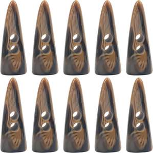 Bouton Tendance Très Demandé, Vente en Gros Usine, Fantaisie Couleur Naturelle, Deux Trous, Haute Qualité, Fait Main, Étanche, en Corne - Product Image 3