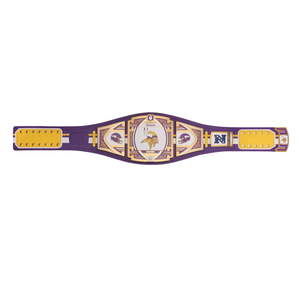 Ceinture de champion des Vikings du Minnesota, ceinture officielle pour fans de sport, ceinture de championnat de lutte personnalisable de qualité supérieure pour collectionneurs - Product Image 1