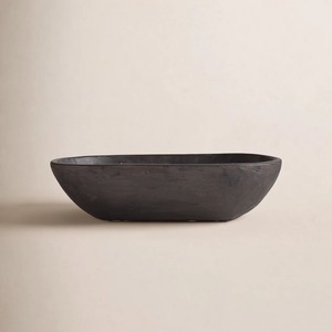 ชามไม้ทำมือ ดีไซน์มินิมอล สำหรับเสิร์ฟอาหาร ตกแต่งบ้าน - Product Image 3
