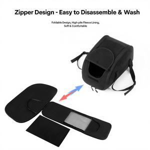 Asiento Elevador Portátil para Perros y Gatos para Consola Central de Coche, Cama de Viaje Segura para Mascotas Pequeñas, Desmontable, Lavable y Suave - Product Image 2