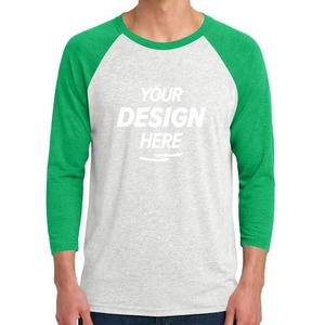 Sudadera con Cuello Redondo y Estampado Serigrafiado, Prenda Cosida de Alta Calidad, Camisetas Personalizadas de Manga Raglán 100% Algodón para Hombre - Product Image 4