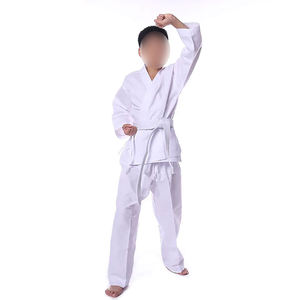 Traje de Judo a Precio de Fábrica, Transpirable, Elástico, Ligero, 100% Algodón, Ropa de Artes Marciales con Corte Automatizado, MOQ Bajo Disponible - Product Image 1