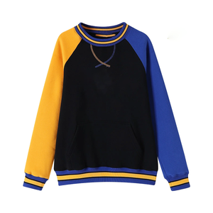 Sweat-shirt à col rond pour femme, style sororité, brodé, trois tons, en polaire, personnalisé, avec lettres grecques, qualité supérieure SGRho - Product Image 3