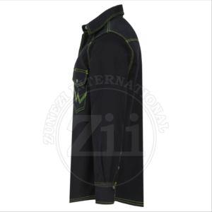 Chemise de soudeur FR légère, triple couture, coupe décontractée, résistante au feu, séchage rapide, ignifuge NFPA - Product Image 3