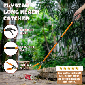 Eficaz Herramienta de Captura de Serpientes de Aluminio de 6 pies, Pinza para Reptiles, Atrapador de Cascabelos con Mandíbula Ancha y Mango Antideslizante - Product Image 1