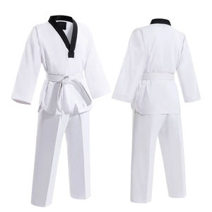 Uniforme de Taekwondo con Logotipo Personalizado en la Parte Delantera, Poliéster de Secado Rápido, Color Elegante, Nueva Moda, Talla y Diseño Personalizables - Product Image 4