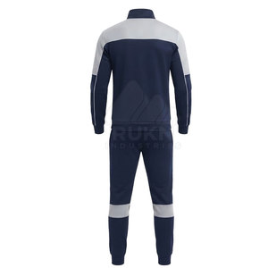 Nuevo Conjunto Deportivo Ecológico para Hombre, Chaqueta Deportiva con Cordón Ajustable, Pantalones Deportivos, Ropa Deportiva Personalizada para Equipos - Product Image 6