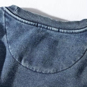 Sudaderas Casuales para Hombre con Lavado Ácido, Corte Regular, Estilo Vintage, Suaves, de Mezcla de Algodón, Cuello Redondo, para Invierno, Venta al Por Mayor - Product Image 3